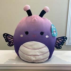 ⚡️NWT 12” Rida the Purple Butterfly Squishmallow